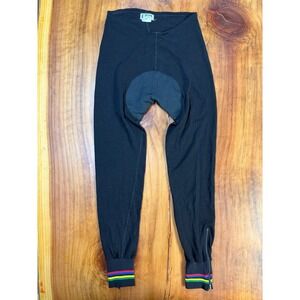 Vintage 70s 80s Kucharik Men's Base Layer Pants Wool Large Padded Zip Ankle EE9